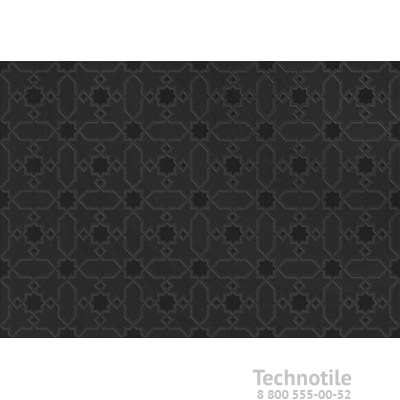 Плитка керамическая Марокко 5Т Черный глянцевый