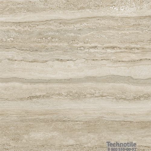 Плитка керамогранит СитиСтоун K951840R Травертин Линейный матовый