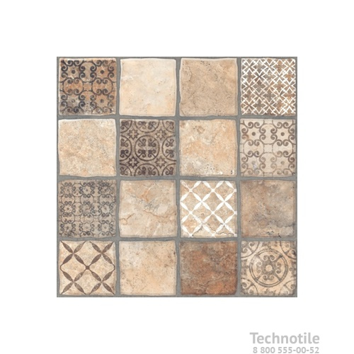 Плитка керамогранит Карфаген 3Д  матовый