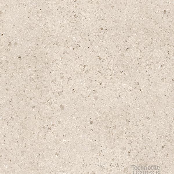 Плитка керамогранит Юрма ГР372 Бежевый матовый