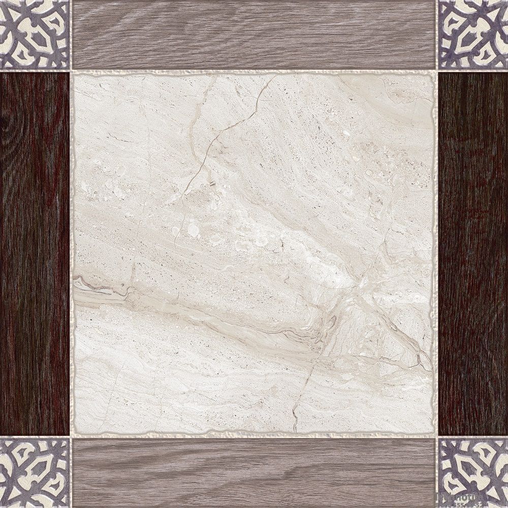 Плитка керамогранит Tuluza 01 Темный матовый