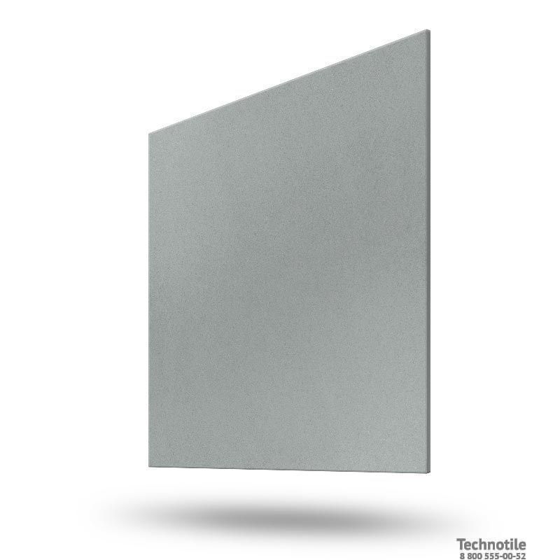 Плитка керамогранит Моноколор UF003 Темно-серый антискользящий