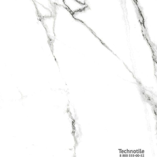 Плитка керамогранит Нейва ГР390 Белый матовый