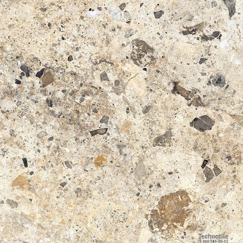 Плитка керамогранит Сэнс 3 Бежевый сатинированный 