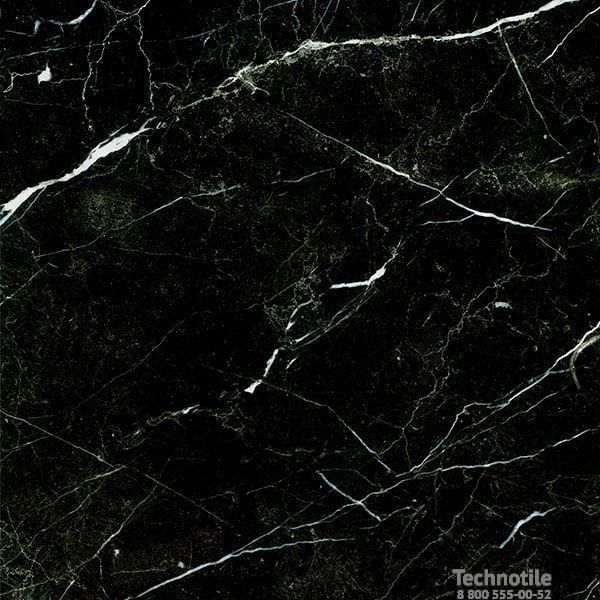 Плитка керамогранит Караташ G385 Черный матовый