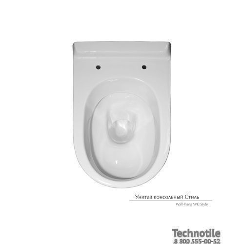 Унитаз консольный Стиль сиденье жесткое 