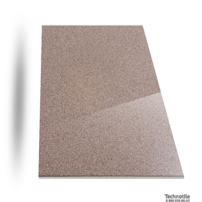 Плитка керамогранит Соль-перец У118 Коричневый полированный