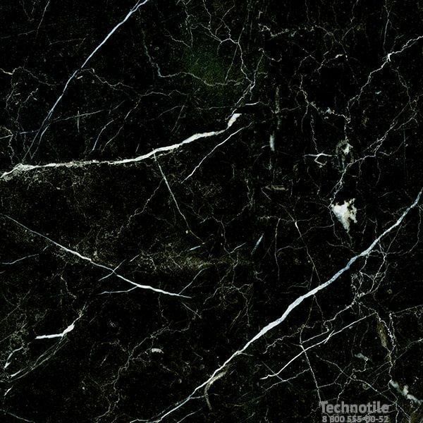 Плитка керамогранит Караташ G385 Черный матовый