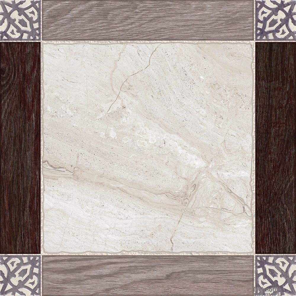 Плитка керамогранит Tuluza 01 Темный матовый