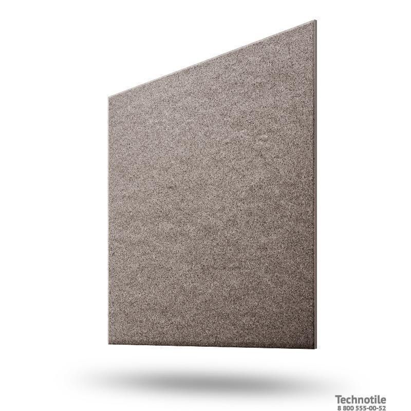 Плитка керамогранит Соль-перец U118 Коричневый рельеф