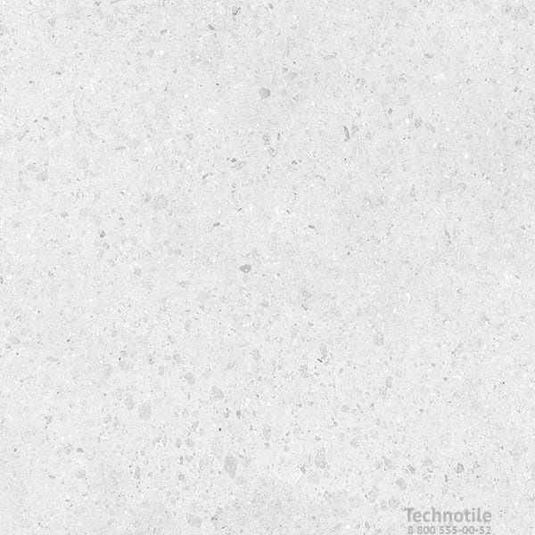 Плитка керамогранит Юрма ГР370 Белый матовый