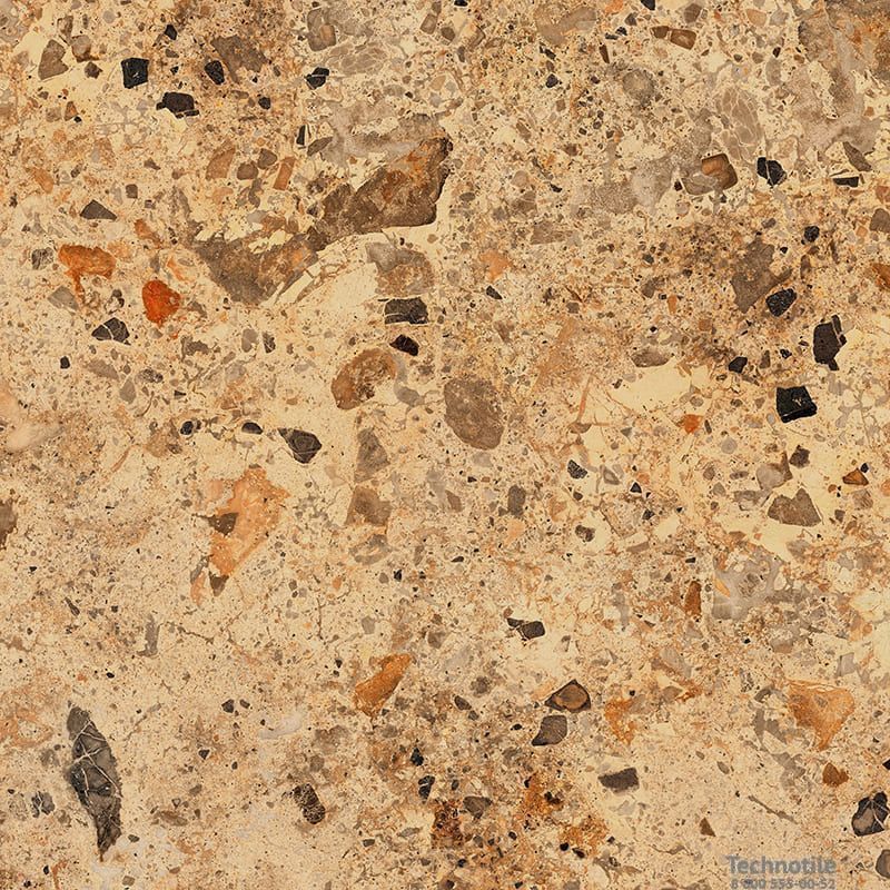 Плитка керамогранит Сэнс 4 Терракотовый сатинированный 