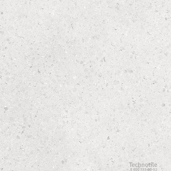 Плитка керамогранит Юрма ГР370 Белый матовый