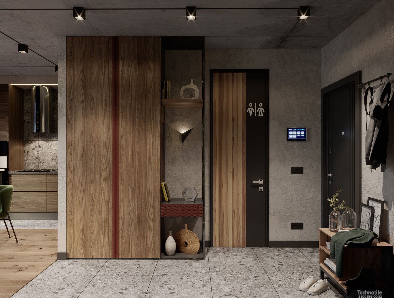 Плитка керамогранит Граните Герда Серый легкое лаппатирование