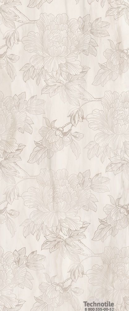 Декор керамический Лира 01 Beige глянцевый