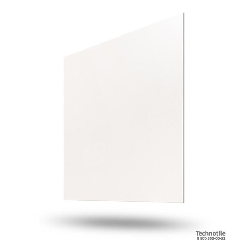 Плитка керамогранит Моноколор UF001 Белый полированный