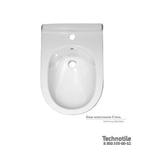 Биде консольное Стиль