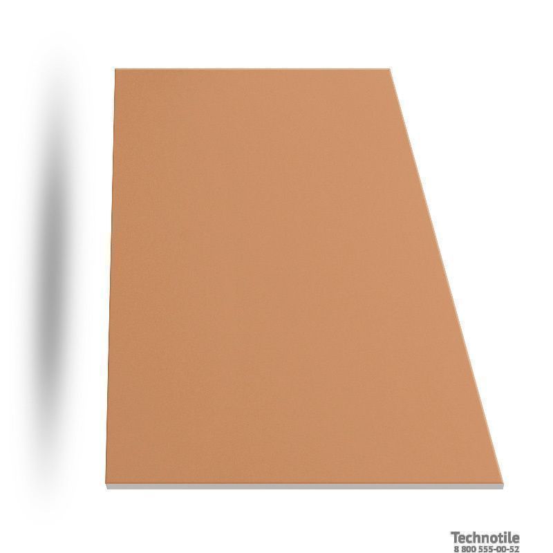 Плитка керамогранит Моноколор UF032 Светло-кирпичный матовый