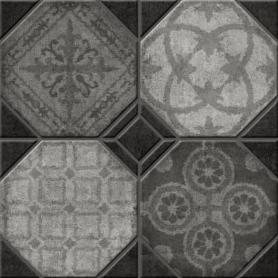 Плитка керамогранит Шале 1Д Серый матовый