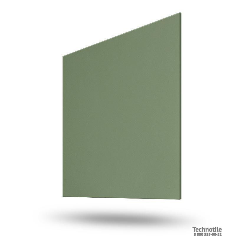 Плитка керамогранит Моноколор UF007 Зеленый матовый