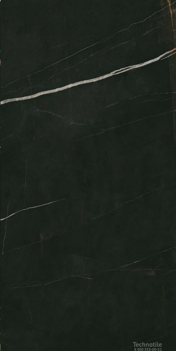 Плитка керамогранит Граните Люссо Неро легкое лаппатирование