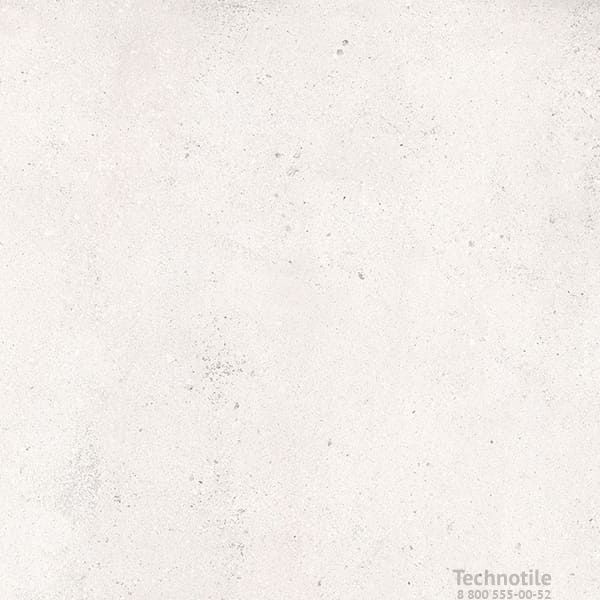 Плитка керамогранит Алатау ГР400 Белый матовый