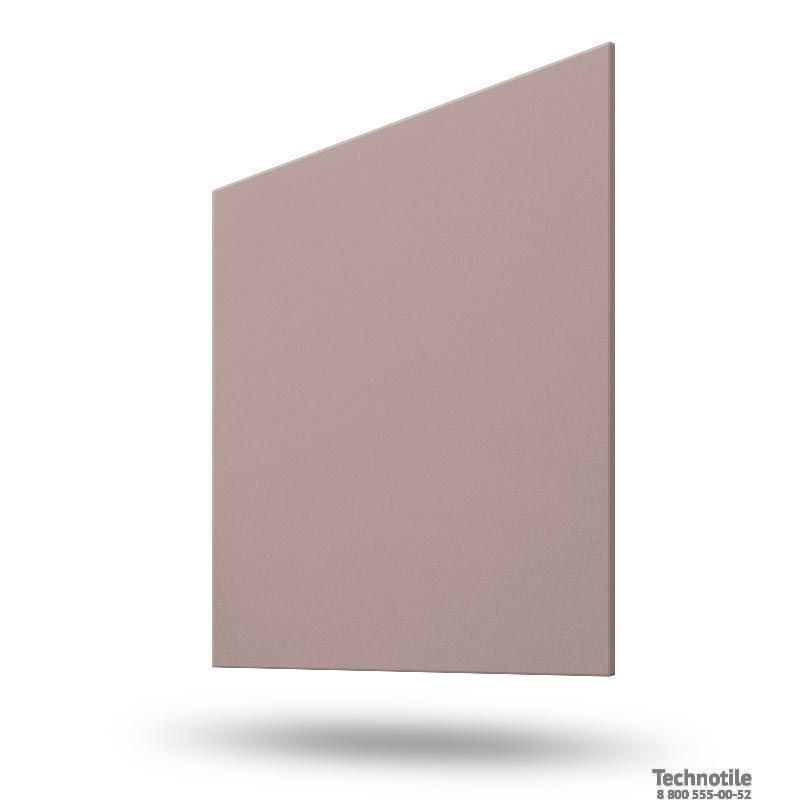 Плитка керамогранит Моноколор УФ009 Розовый матовый