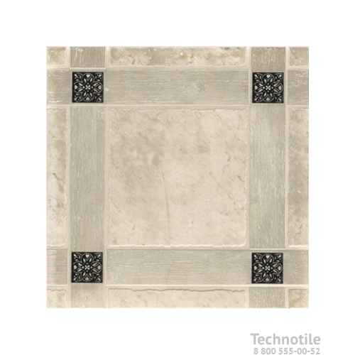 Плитка керамогранит Шато 1 Серый матовый