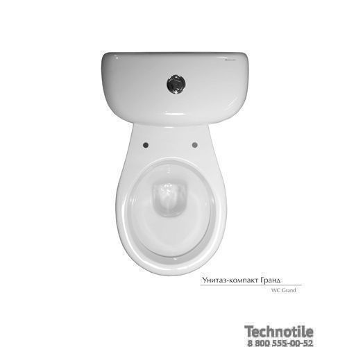 Унитаз-компакт Гранд сиденье жесткое двухрежимная арматура