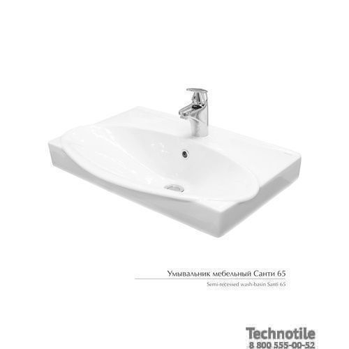 Умывальник мебельный Санти 65 