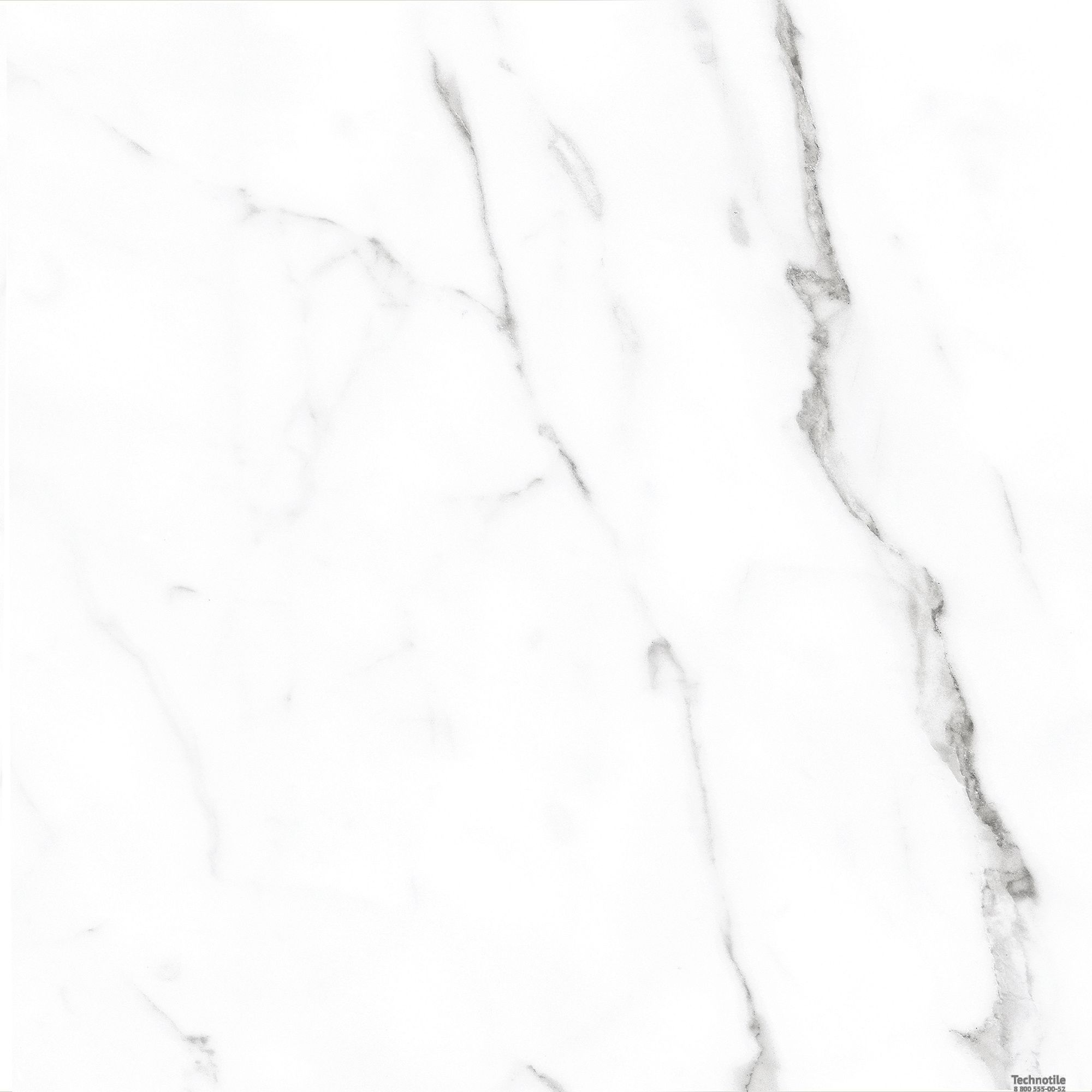 Плитка керамогранит Aurora G-2000 Белый глянцевый