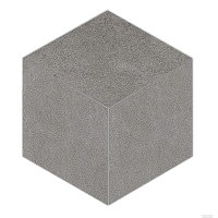Мозаика Cube керамогранит Luna LN02/TE02 Серый матовый