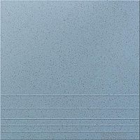 Ступень керамогранит Соль-перец U116 Синий матовый