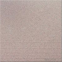 Ступень керамогранит Соль-перец U112 Розовый матовый