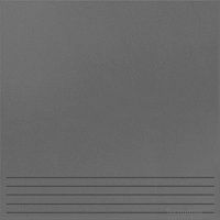 Ступень керамогранит Моноколор UF004 Асфальт матовый