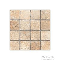 Плитка керамогранит Карфаген 3 Светло-бежевый матовый