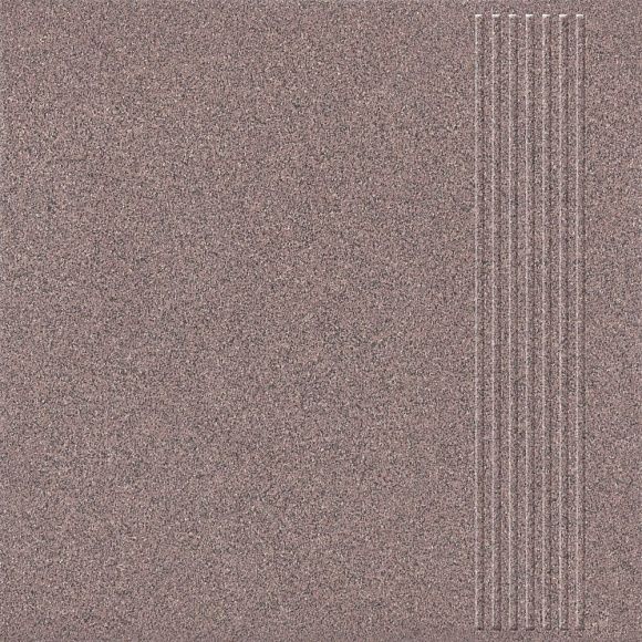 Ступень керамогранит Техногрес Розовый матовый