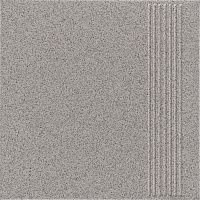 Ступень керамогранит Техногрес Профи Серый матовый