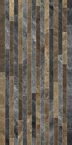 Плитка керамогранит Монтана 2Д Серый матовый