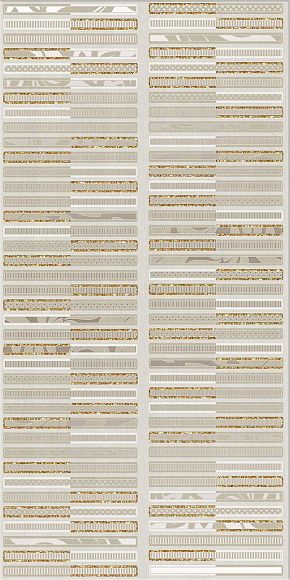 Декор керамический Aura Marfil Geometria глянцевый