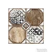 Плитка керамогранит Брюгге 3Д тип 2 Бежевый матовый