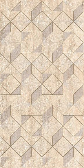 Декор керамический Ascoli Beige Geometria матовый