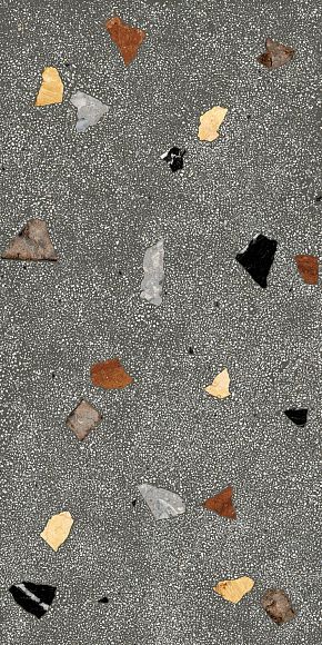 Плитка керамогранит Палладио Блэк матовый (натуральный)