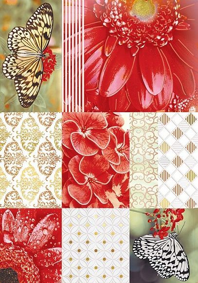 Декор керамический D Гардения матовый