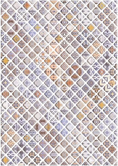 Декор керамический D Сиена матовый