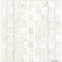 Мозаика m01 керамогранит Каньон К-900 Белый лаппатированный