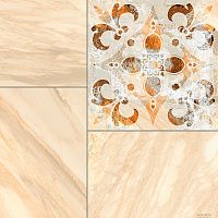 Плитка керамогранит Атриум 3Д Бежевый матовый