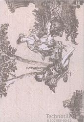 Декор керамический Пастораль 3 тип 4  глянцевый