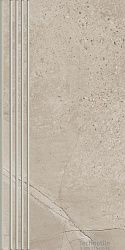 Ступень керамогранит Марбл Тренд К-1005 Лаймстоун лаппатированный