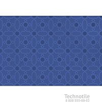 Плитка керамическая Марокко 2Т Синий глянцевый